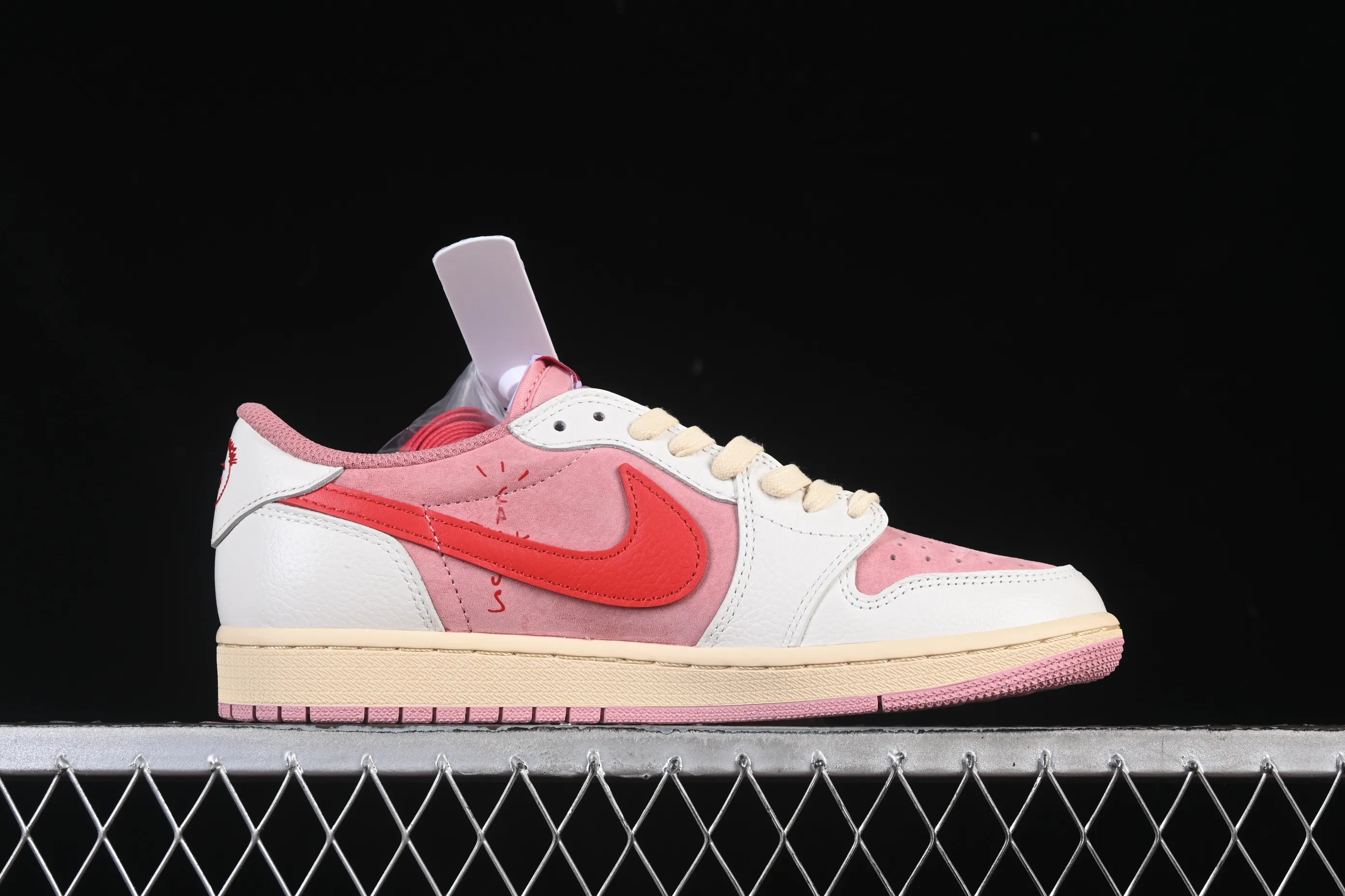 All categories Air Jordan Jordan series basketball shoes Air Jordan 1 Low Travis Scott x Air Jordan 1 Low OG AJ1 Joe 1 undercut low DM7866-100